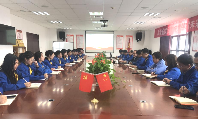 Shaanxi Construction Machinery Co., Ltd.: Yang Hongjun went to Construction Machinery Research Institute for discussion and exchange