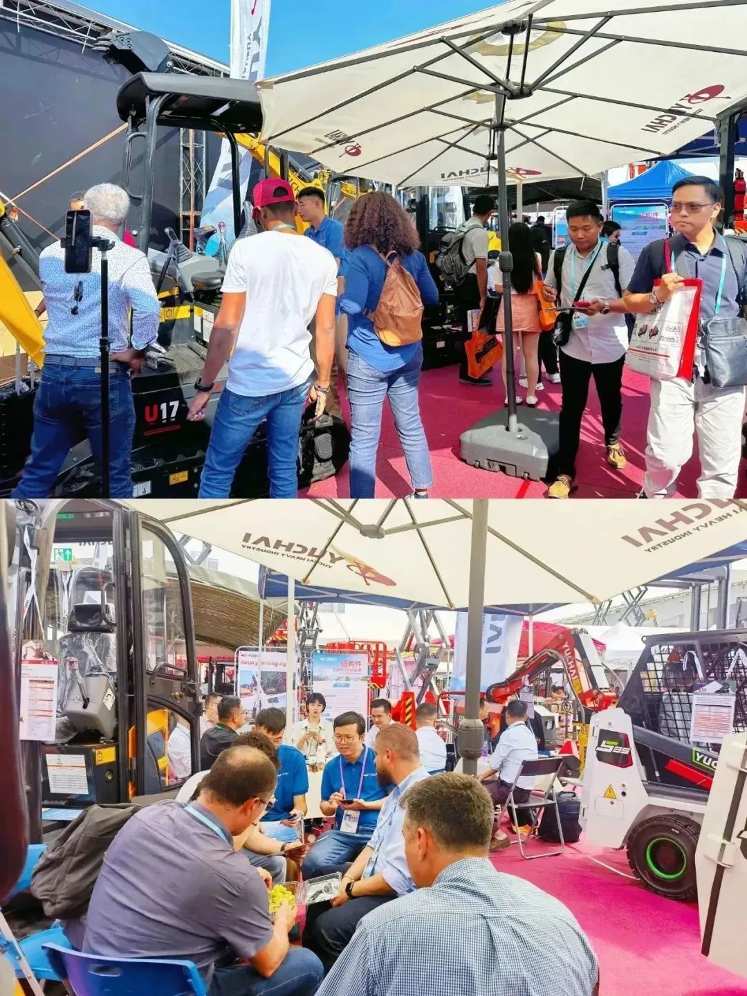 Here it comes! Yuchai Heavy Industry's new products appeared at the Canton Fair, and the scene was very popular.