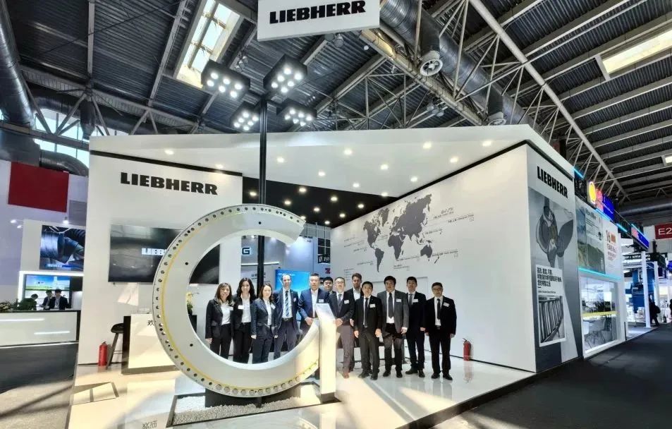 Walk with the wind! Liebherr Brings Self-developed Wind Power Components to Beijing Wind Energy Exhibition