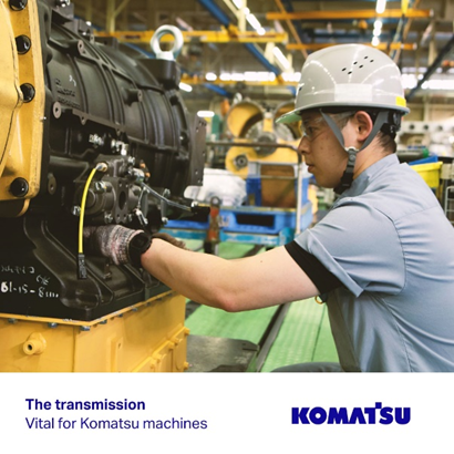 A vital part of Komatsu's equipment