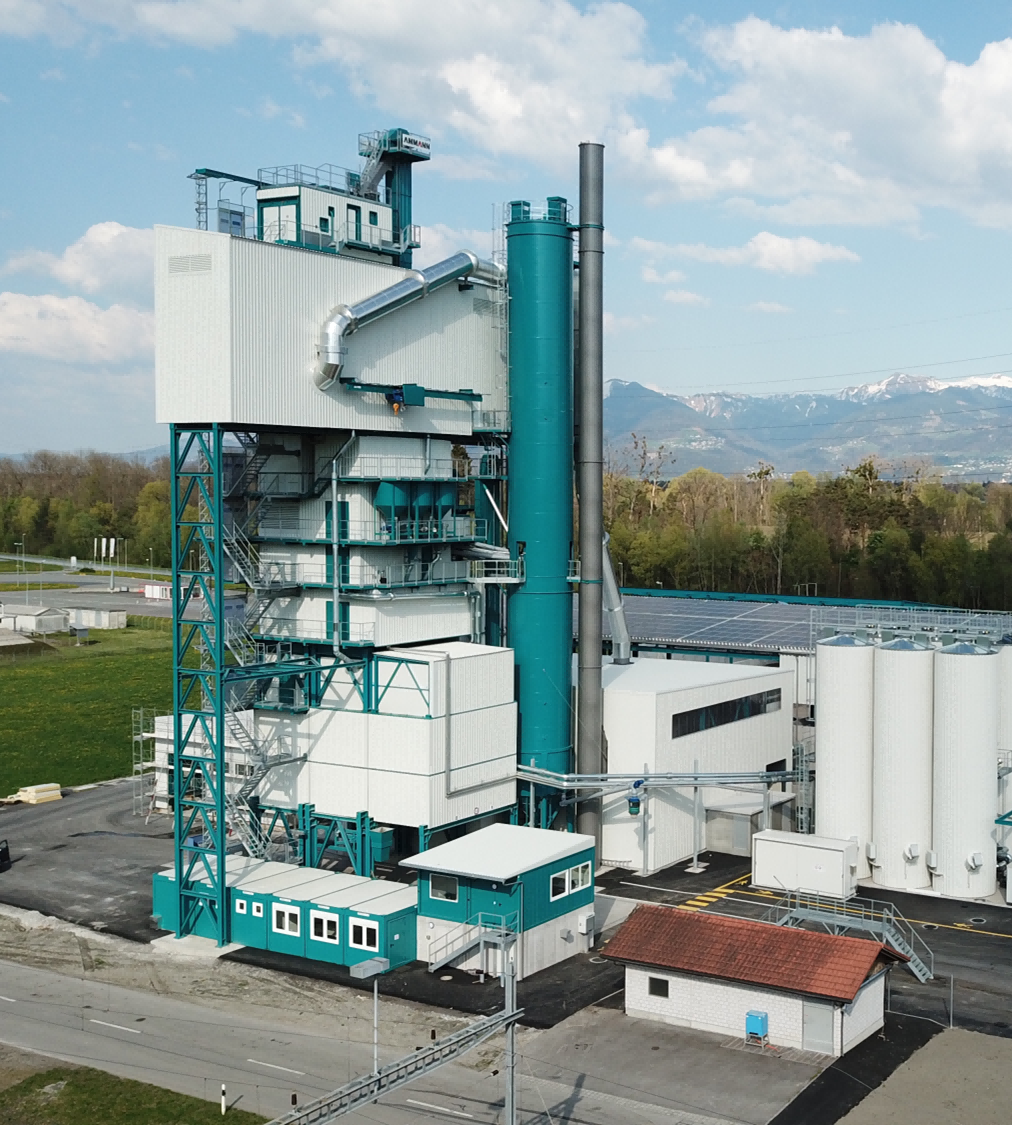 Anmai: the technical content of an asphalt mixing plant