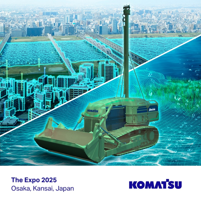 Komatsu: Looking forward to the 2025 World Expo in Osaka, Japan