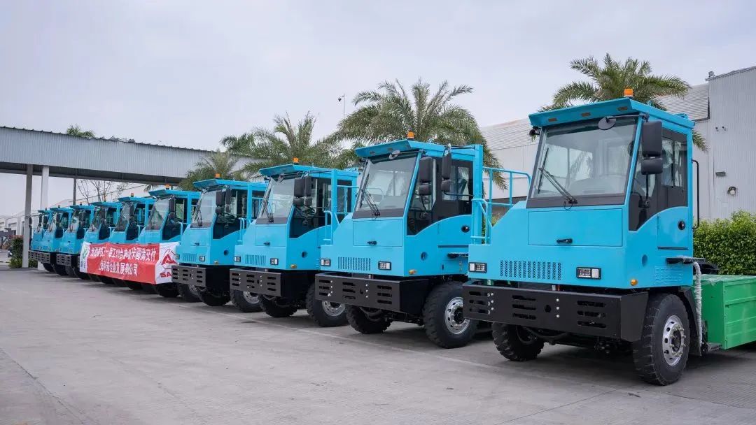 Sany Electric Trucks are delivered in batches again!