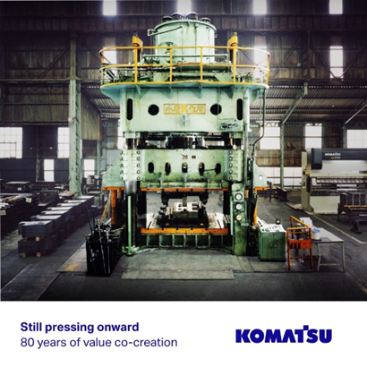 After 80 years of value creation, Komatsu Stamping is still moving forward