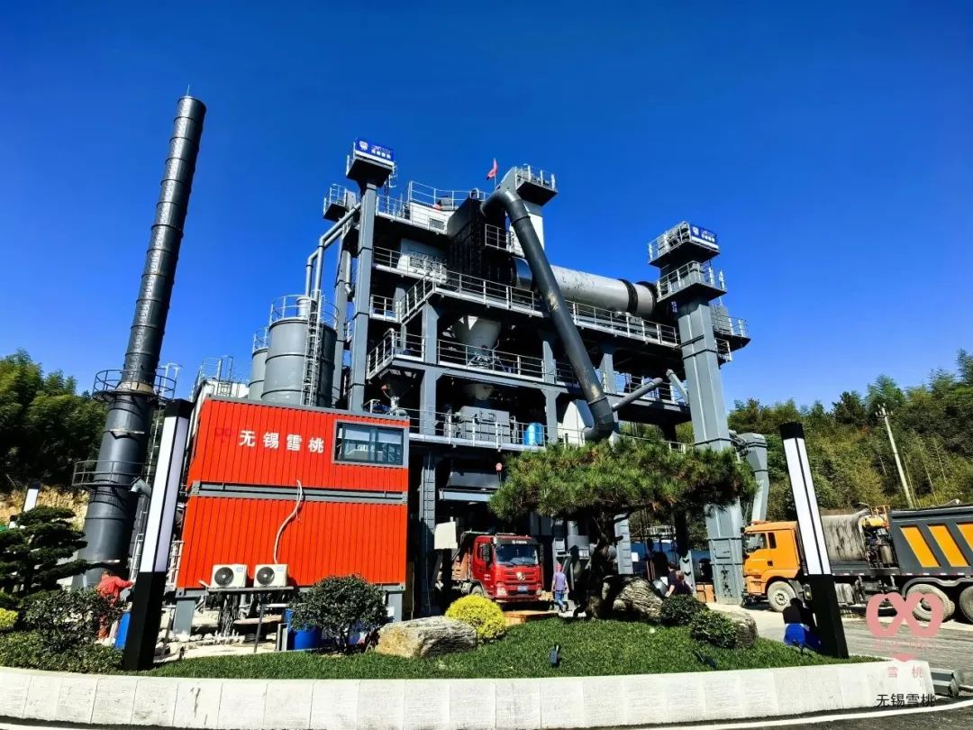 Wuxi Xuetao Integrated Asphalt Hot Recycling Mixture Mixing Plant Successfully Settled in Deqing