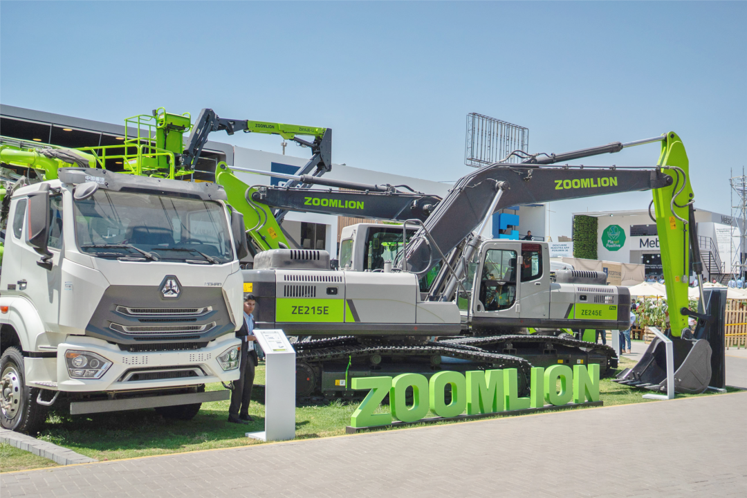 The "Little Green Army" is on the stage! Zoomlion Appears at Peru Mining Exhibition in South America