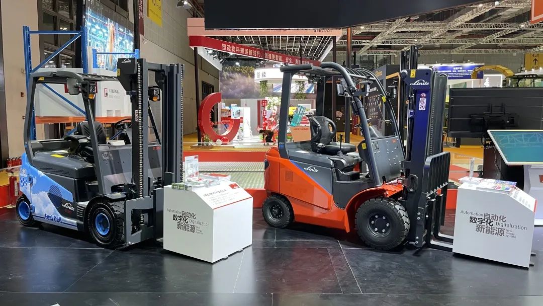 Linde Forklift Demonstrates Innovative Achievements at Jinbo