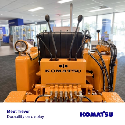 Komatsu: Meet the "Trevor" High Durability Bulldozer