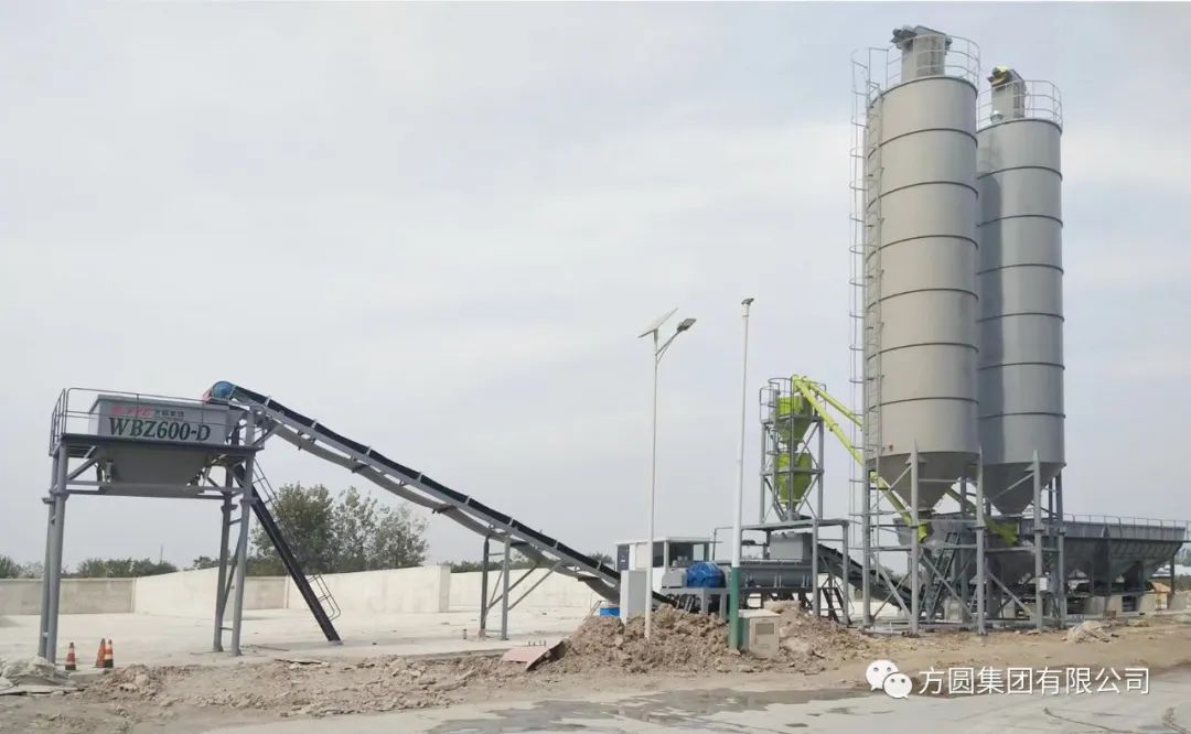 [Product style] Fangyuan Group WBZ600-D Stabilized Soil Mixing Station Helps Anhui G329 Highway Reconstruction and Expansion Project