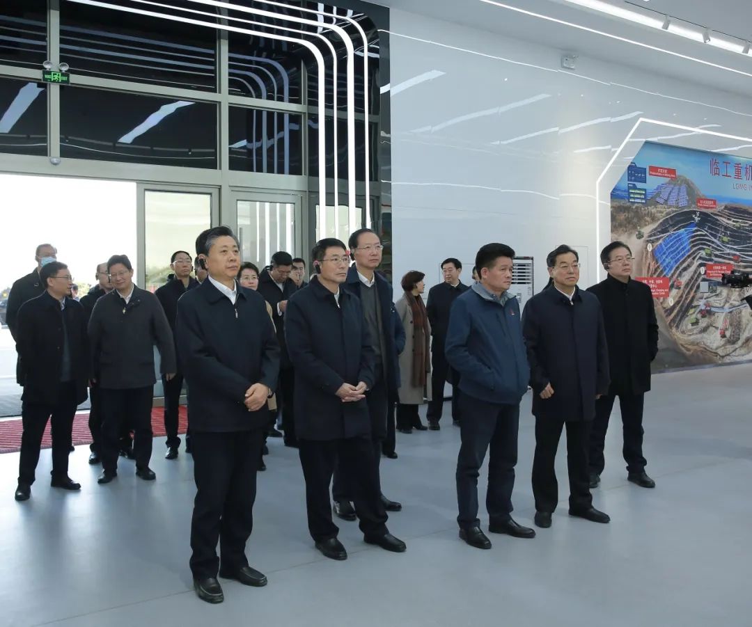 Some deputies of the National and Provincial People's Congresses visited Lingong Heavy Machinery for study and inspection