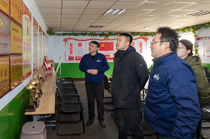 Dahe Equipment Party Construction Verification Team went to Hebei Xuangong to supervise and inspect the Party construction work