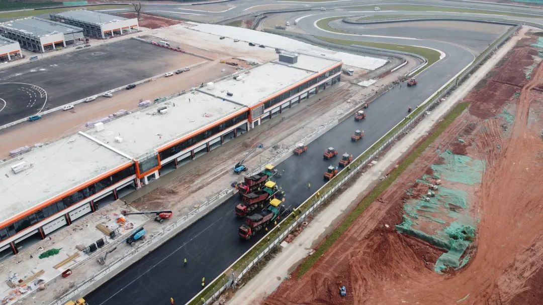 Wittgen: The first one in the southwest! Chengdu Tianfu International Circuit Asphalt Pavement Construction Successfully Completed: Professional Achievement Quality