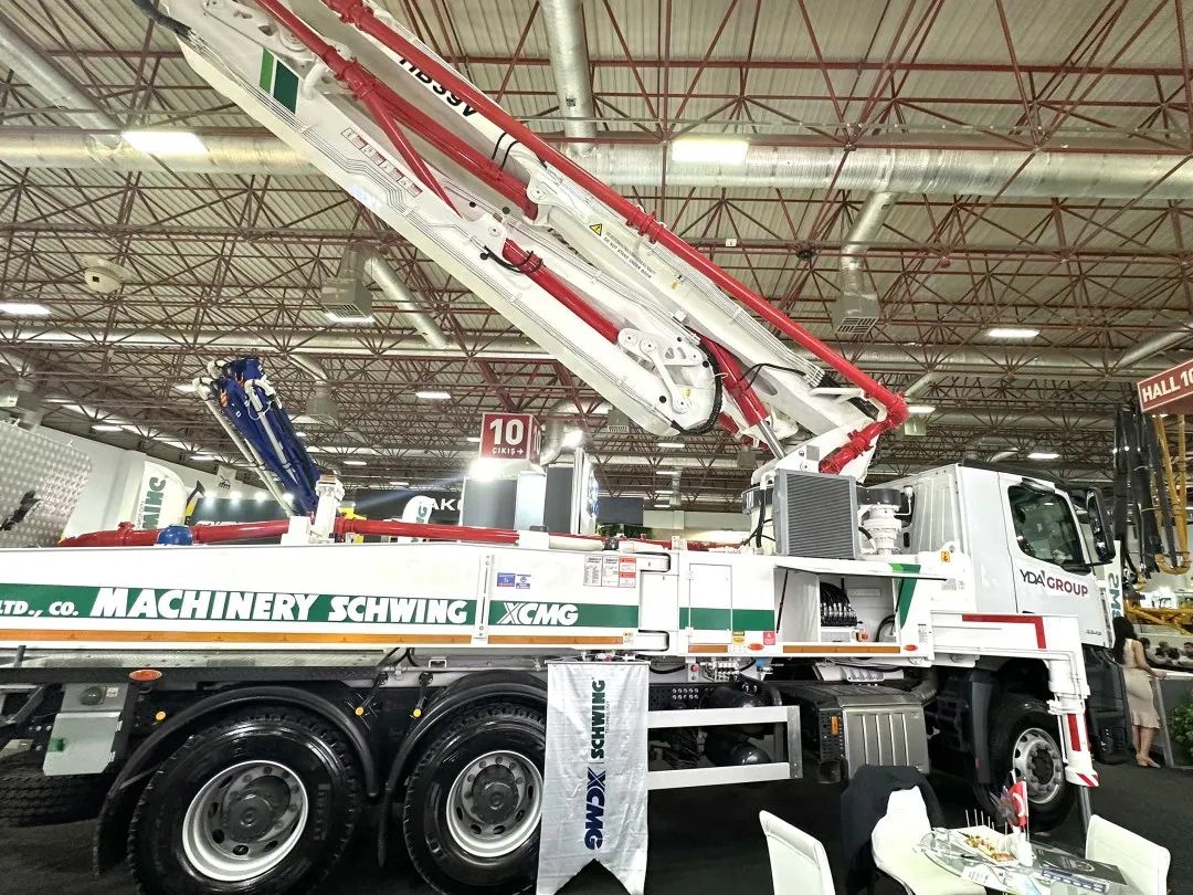 Pouring the future! XCMG Concrete Machinery Detonates Turkey BETON Expo