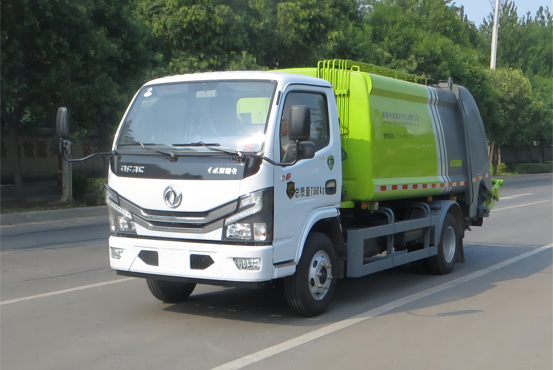 To help build beautiful countryside, the strength of Lingyu compression garbage truck is beyond doubt!