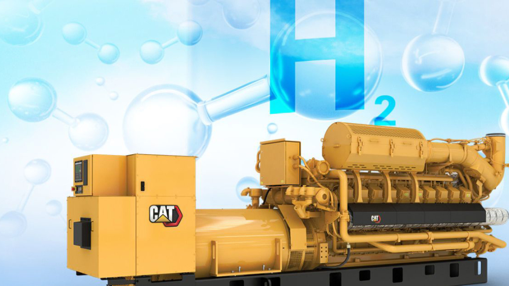 Caterpillar Expands Hydrogen-Fueled Power Solution