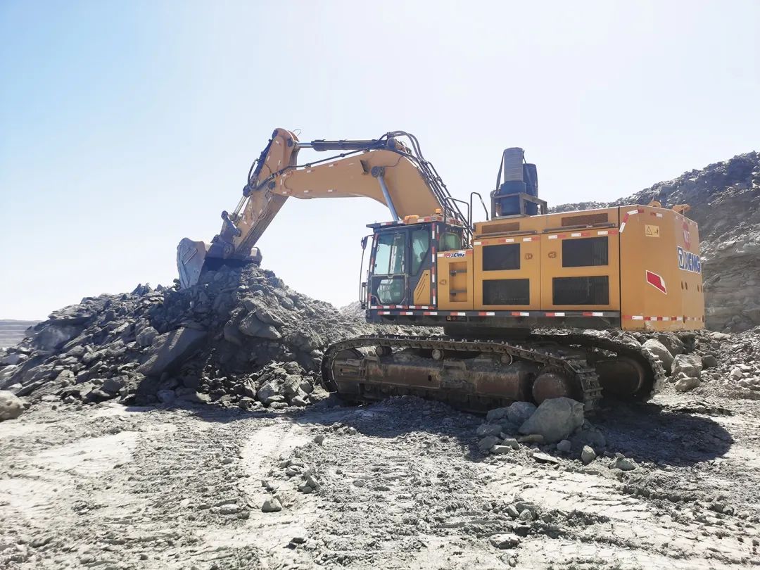 [User said] 7 million square meters in January, XCMG 95-ton mining excavator won "golden public praise"!