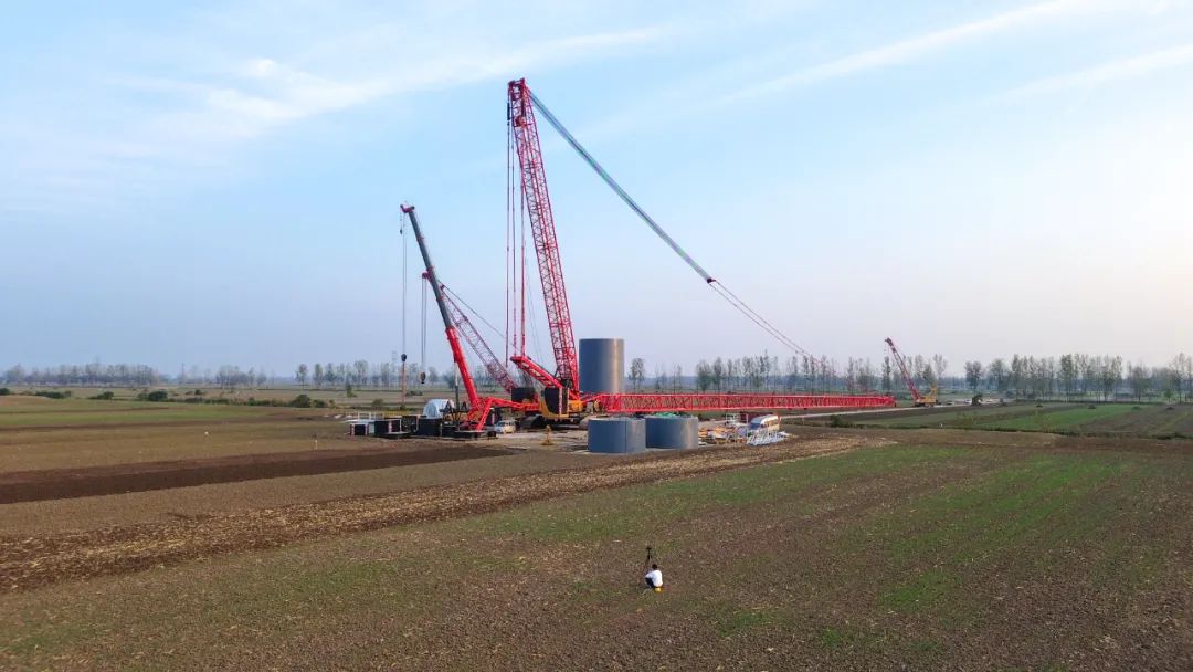 Sany Heavy Industry: All-round Deputy, Ace Partner! Telescopic arm crawler crane can also dominate the wind field