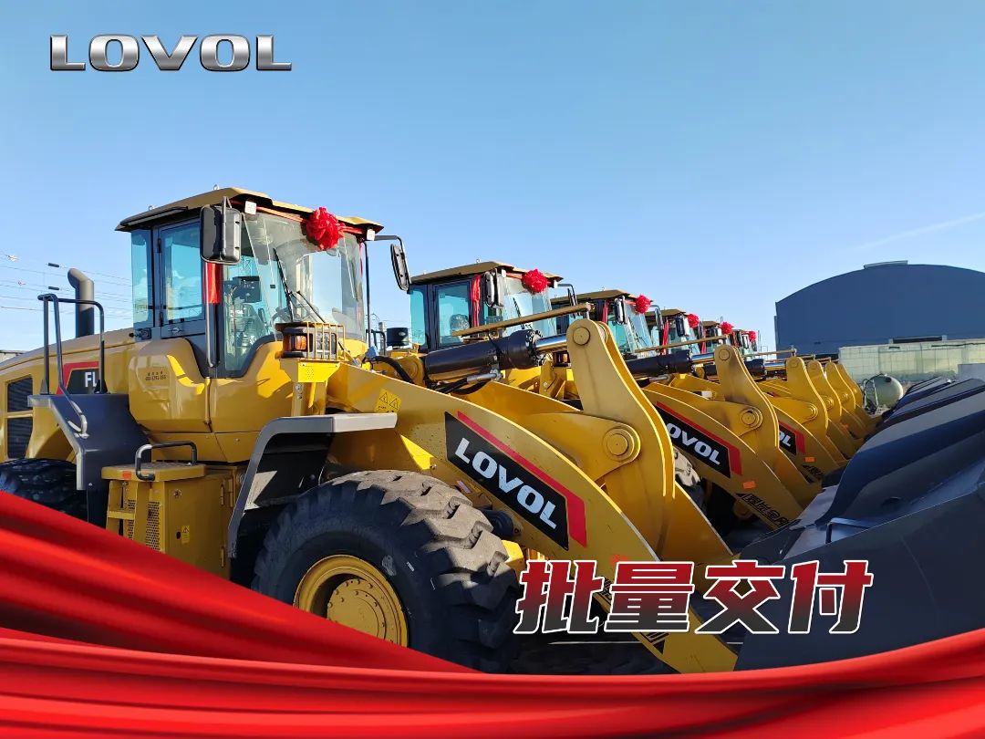 Lovol Heavy Industries: FL968K Loader Delivered to Gold Applicators in Batch!