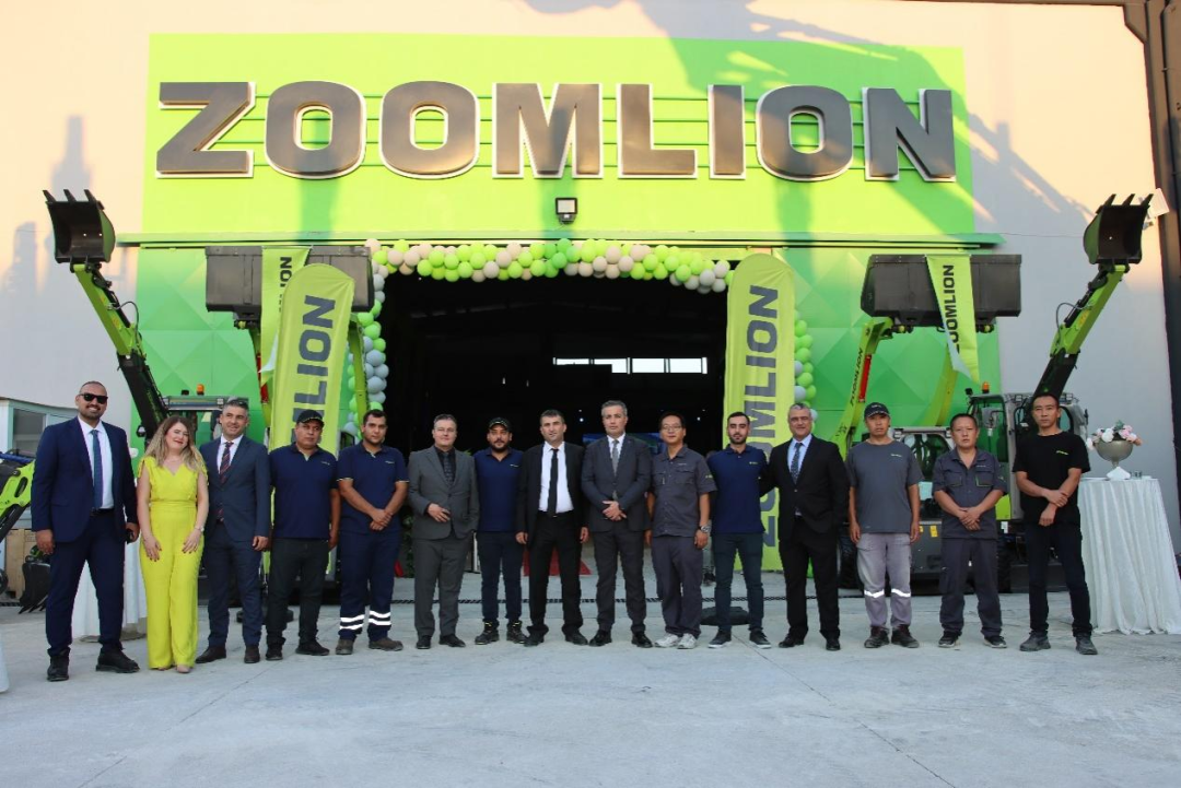 Localization layout new action! Zoomlion opens multiple outlets in Turkey