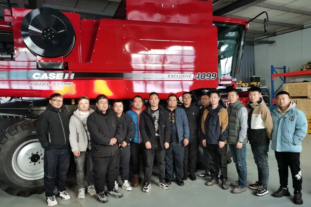 Comprehensive Training and In-depth Analysis — Case AF4000 Series Harvester Technology Successfully Completed