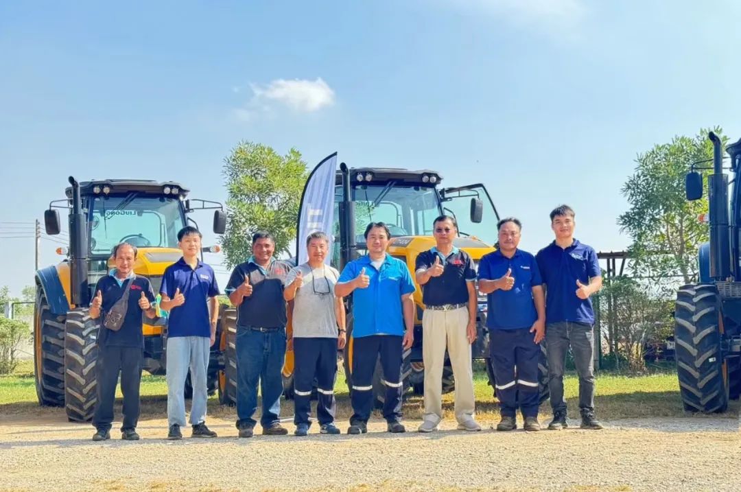 Liugong Tractors Delivered to Thai Customers in Batch