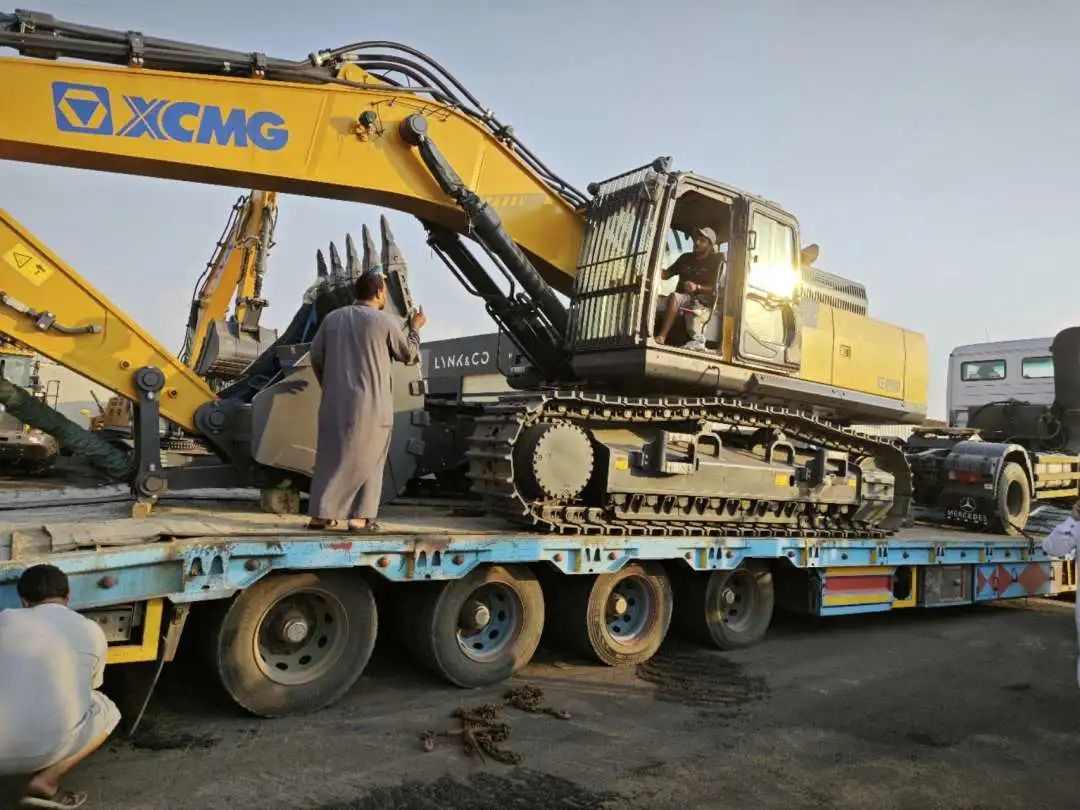 Helping Saudi Arabia's "Vision 2030", XCMG Dig and Go to Sea in Batch