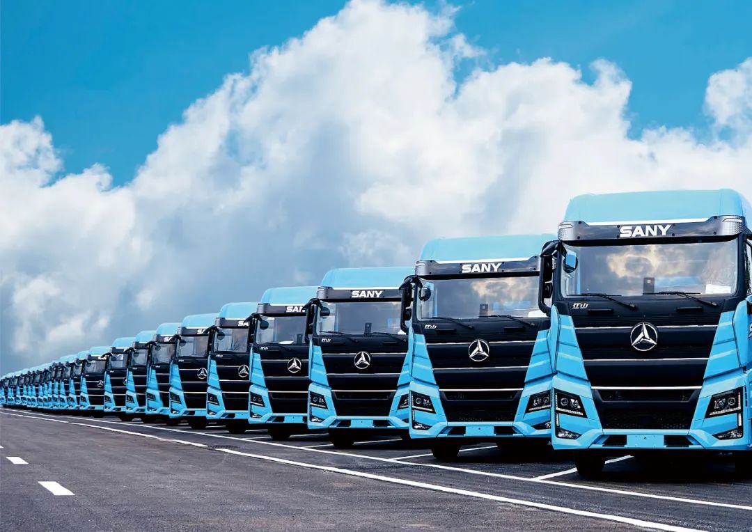 Sany New Energy Heavy Truck Wins Double Sales Crown Again