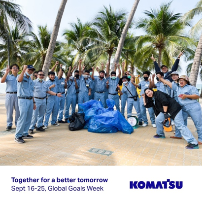 Komatsu: Work together for a better tomorrow