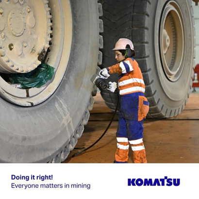 Komatsu: The Daily Life of a Mining Maintainer