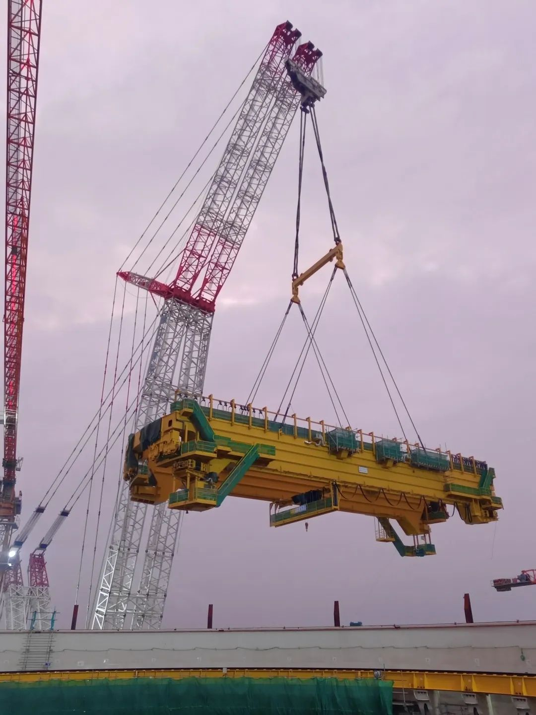 Zoomlion Crane Makes Another Meritorious Service in Nuclear Power Construction in 6 Days and 2 Consecutive Cranes