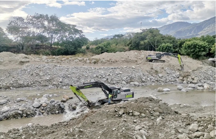 Advanced equipment shines "one belt and one road"! Zoomlion Helps Build Mayan Railway in Mexico