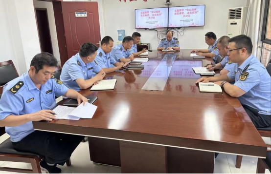 Lianxu Five Brigades Deeply Carried out the Great Discussion on "Keeping in Mind the Entrustment, Gratitude and Progress, and Walking in the Front"