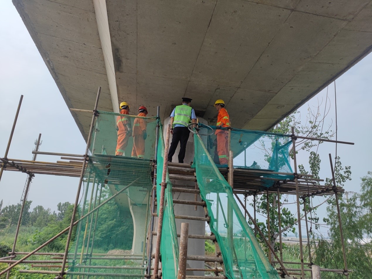 "Three-word" Policy Lianxu Fifth Brigade to Do a Good Job in Flood Control Safety