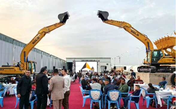 New Product Welcomes New Year, Lingong Excavator Launches in Iraq