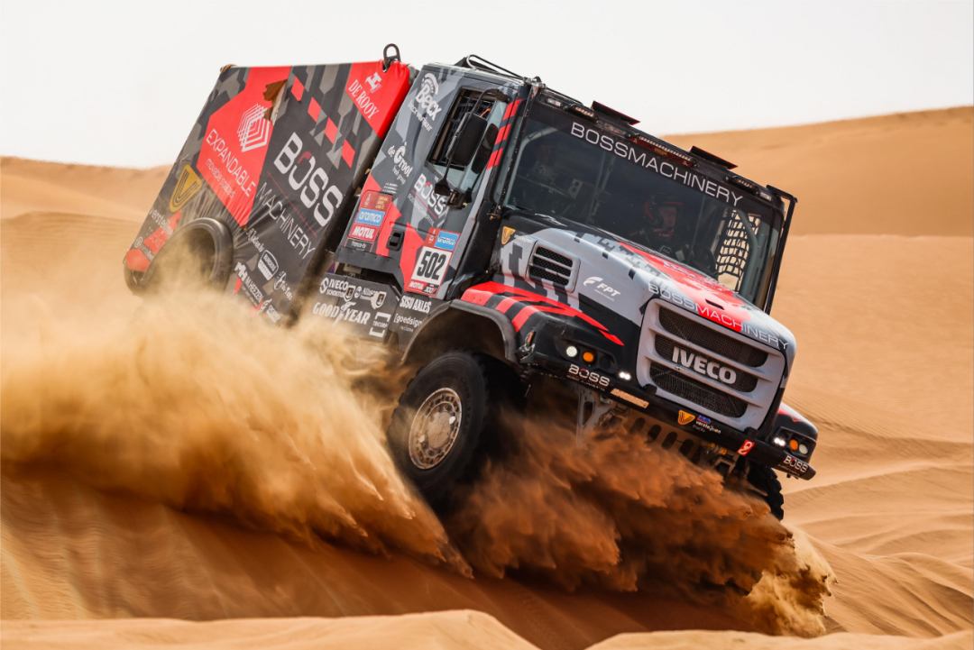 With the Iveco team, FPT goes on a new journey to 2024 Dakar