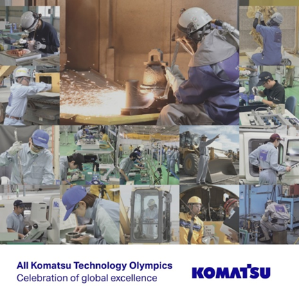 The 45th Komatsu Global Skills Competition was successfully held