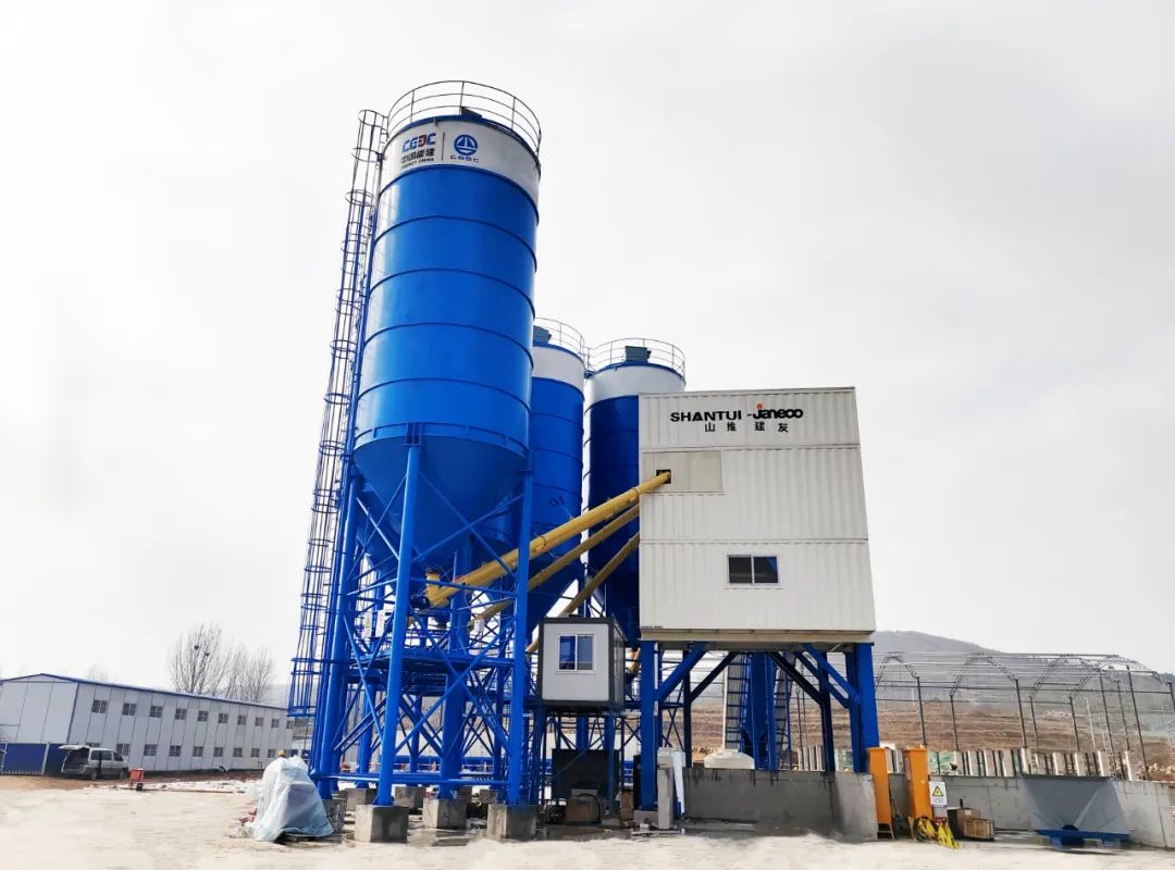 Make Mixing Better | Shantui Concrete Mixing Station Boosts the High-quality Development of Society