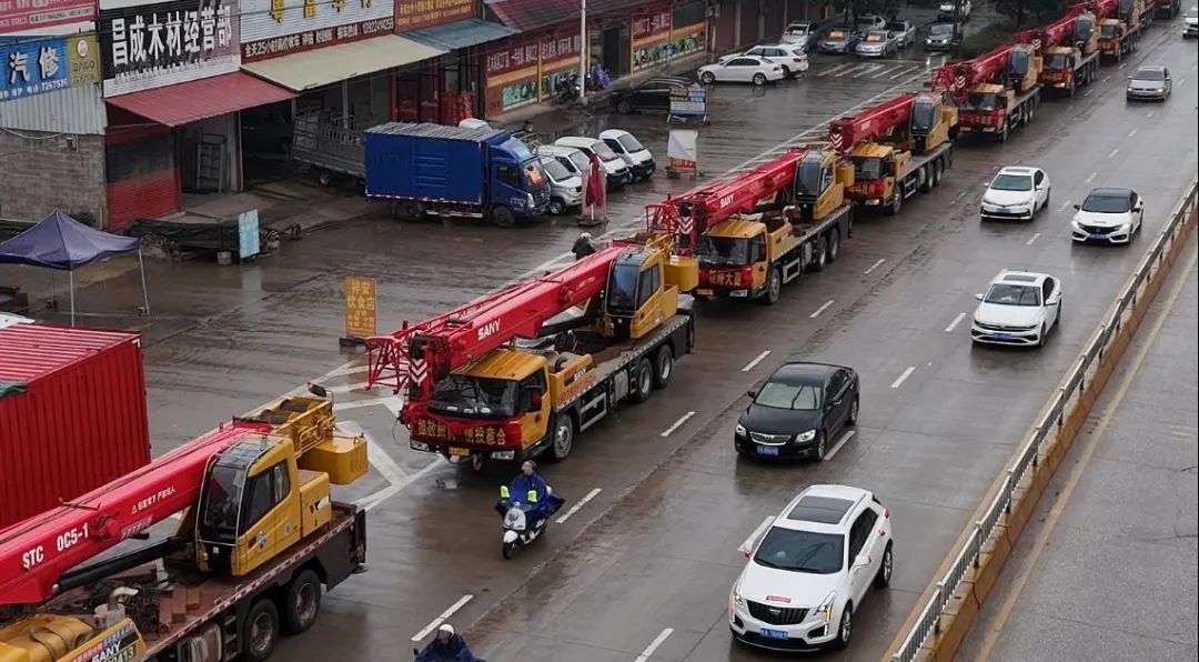 Sany Heavy Industry Co., Ltd.: See a Long Line of Red Motorcade Again, Hoisting Beauty to Tie the Knot