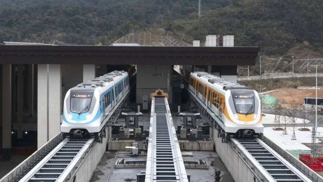 Railway Construction Heavy Industry Rail Transit Equipment Helps Qingyuan Maglev Tourism Line Open for Trial Operation