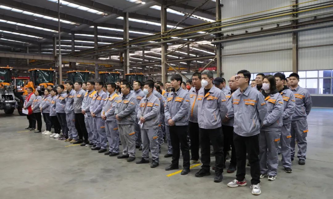 New Year Commencement Ceremony of Yingxuan Loader Division