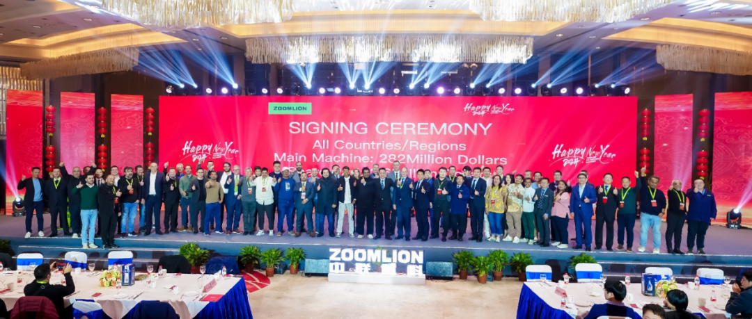 Signed up to 2 billion! Overseas Market of Zoomlion Earthmoving Machinery Continues to Get off to a Good Start