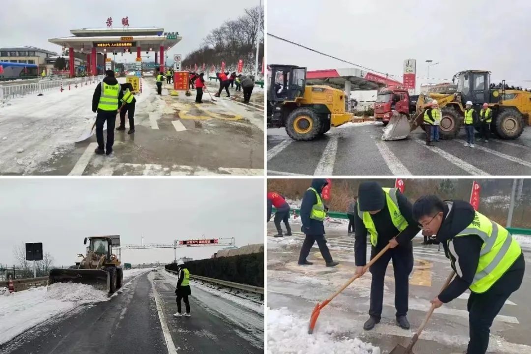 Cold wave, freezing and snowstorm, Liugong Machinery Corps is fighting to break the ice and remove the snow