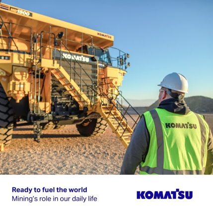 Komatsu: Mining sustains our daily lives