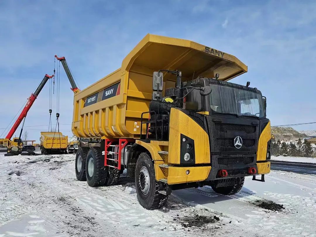 A Good Start in the Year of the Dragon | Sany Heavy Equipped New SKT105T Successfully Delivered to Ordos, Inner Mongolia