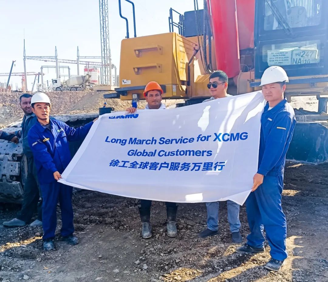 Go abroad! XCMG crawler crane wins crazy praise from foreign customers