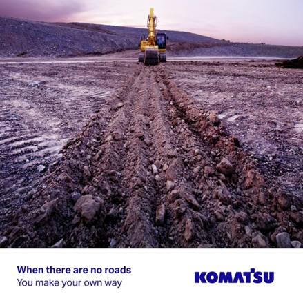 Komatsu: There is a long way to go