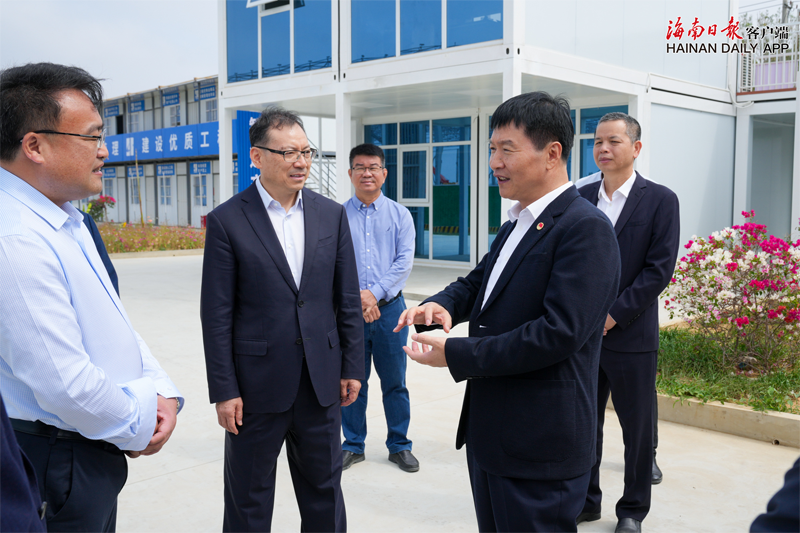 Sany Heavy Industry: Liu Xiaoming, Governor of Hainan Province, Investigates High-quality Development of Advanced Manufacturing Industry in Dongfang City