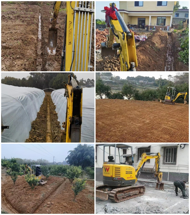 Application of Micro-excavation in New Rural Construction and Irrigation and Water Conservancy