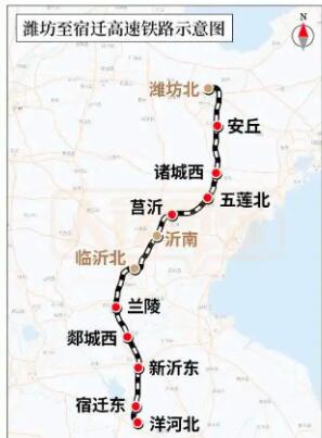 Construction of Xinyi Section of Second Passage of Beijing-Shanghai High-speed Railway Opens