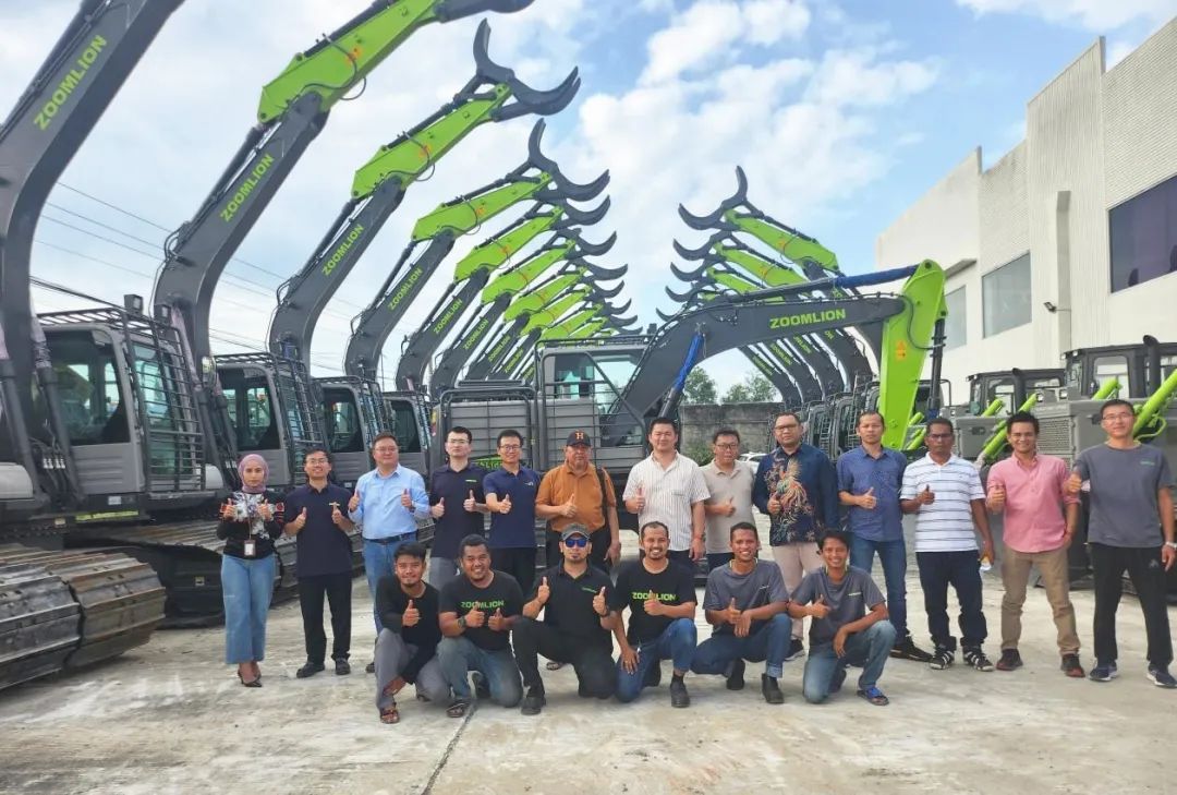 Quantity "Sen" customization! Zoomlion's new excavator products break through the Indonesian market